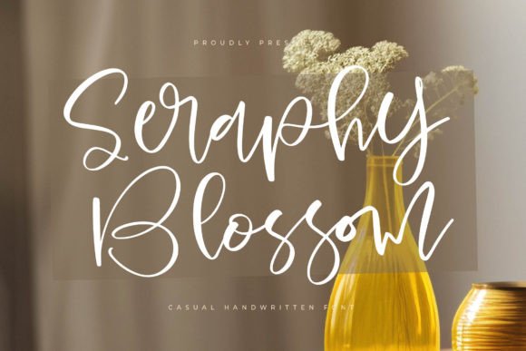 A Designer's Guide to Seraphy Blossom: The Luxurious Casual Font