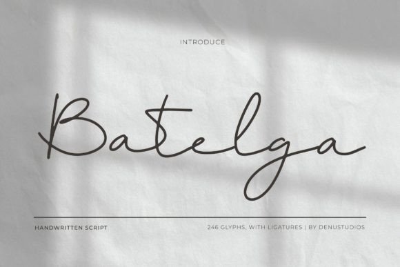 Adding Batelga: How a Font Elevated My Brand's Elegance