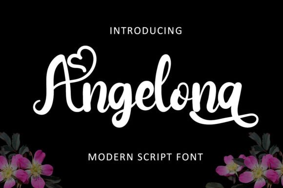 Angelona: A Font for Elegant Branding Projects