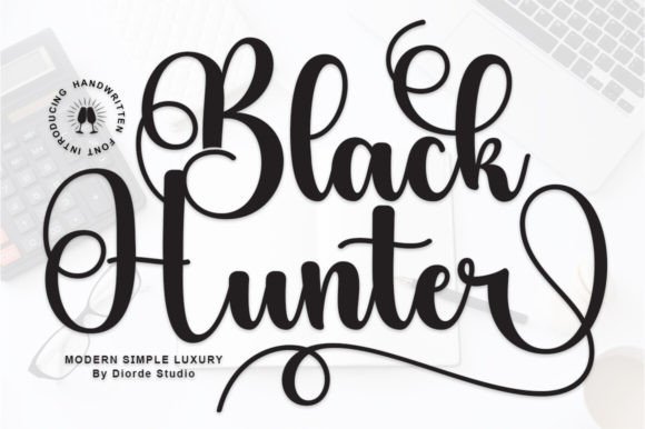 Black Hunter Font: A Simple Boost for Your Brand's Visual Story