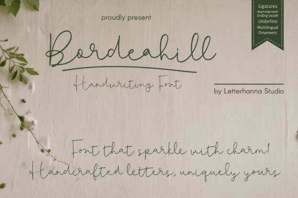 Bordeahill Font Review: A Creative Campaign Perspective