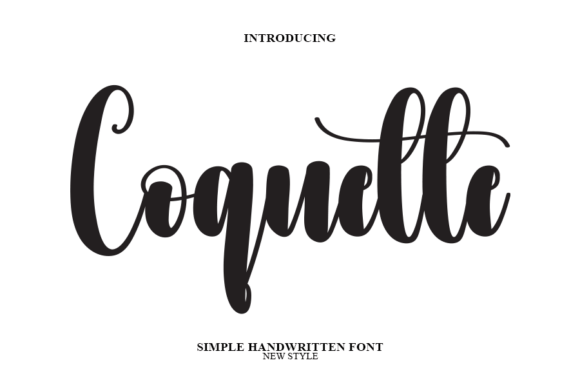 Coquette: A Font That Adds Personality to Your Brand Design
