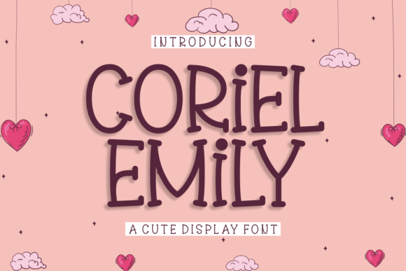 Coriel Emily: A Handwritten Font for Crafters Who Love Warmth
