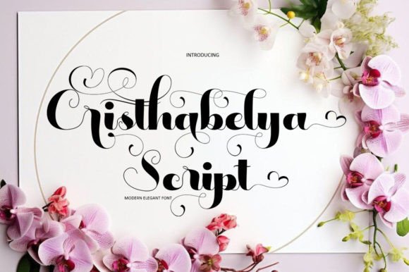 Cristhabelya: A Script Font That Delivers in Practice