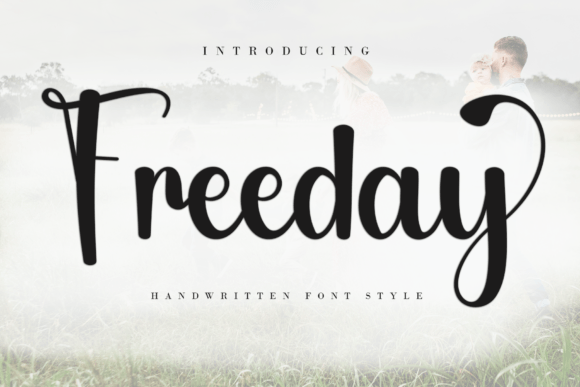 Freeday: A Brush Script Font Designed for Dynamic Marketing
