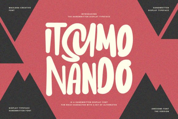 Itsumo Nando: The Friendly Handwritten Font for Web Designs