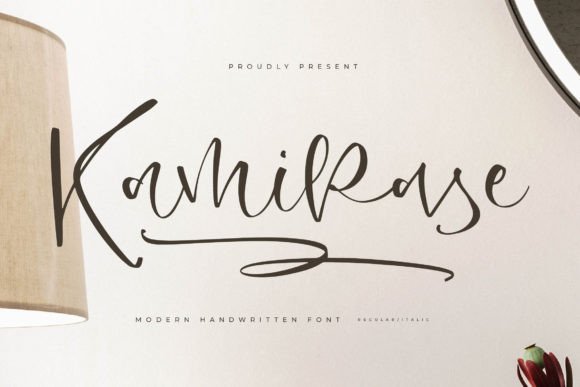Kamikase: A Script Font for Editorial Elegance