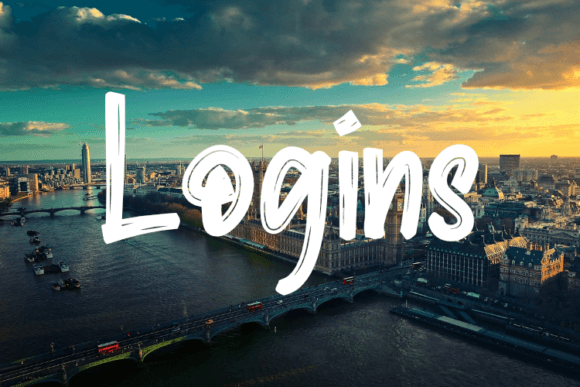 Logins Font: A Handwritten Script for Modern Brand Communication