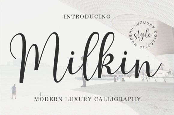 Milkin: A Refined Script Typeface for Your Digital Brand