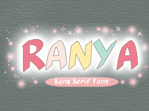 Ranya: A Handwritten Font for Brands Seeking Digital Playfulness