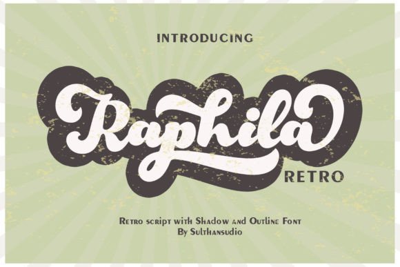 Raphila Retro: A Font for Editorial Design