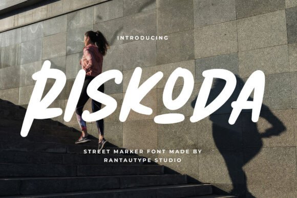 Riskoda: The Marker Font Your Creative Projects Need