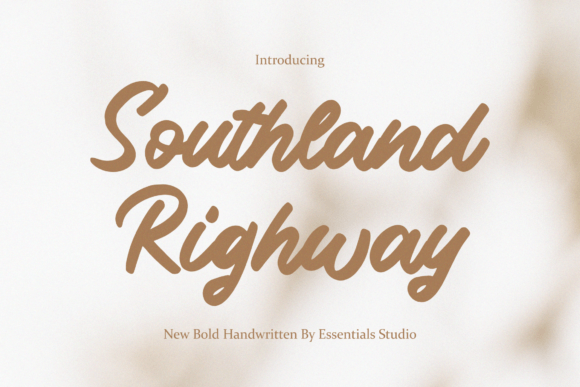Southland Righway: Your Font for Campaign Impact