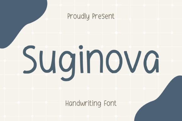 Suginova: A Distinctive Handwriting Font for Brand Storytellers