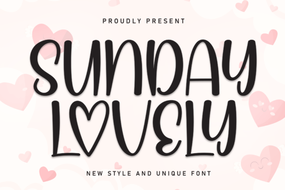 Sunday Lovely: The Flowingly Elegant Font for Makers