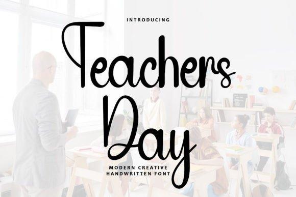 Teachers Day Font: A Practical Typeface for Small Business Branding