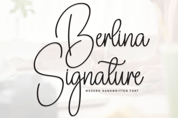 The Berlina Signature Font: An Editorial Asset for Designers & Publishers